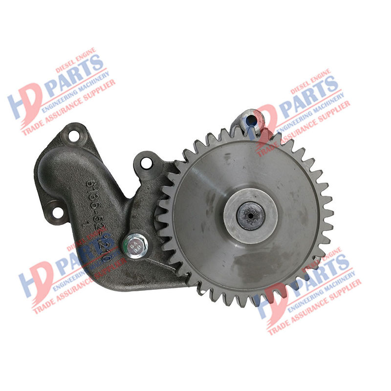 Bomba de aceite de motor 6D105 PC200-3 6136-52-1210 6136-52-1100 adecuada para piezas de motores diésel KOMATSU