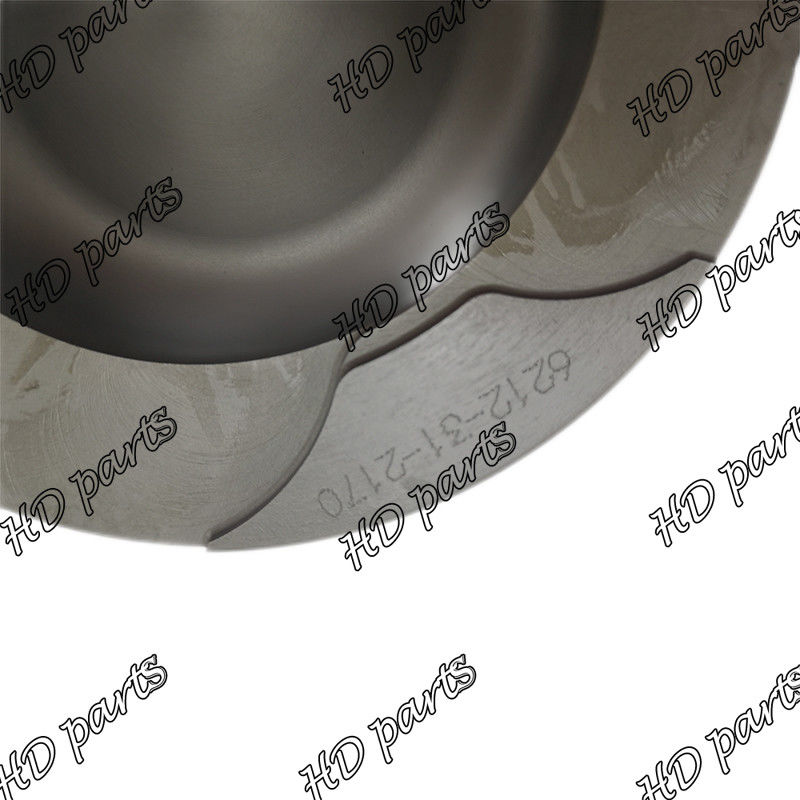 pistón 6212-31-2170 6211-31-2410 6212-31-2110 6211-31-2130 del motor diesel de 6D140 SA6D140-1 para KOMATSU
