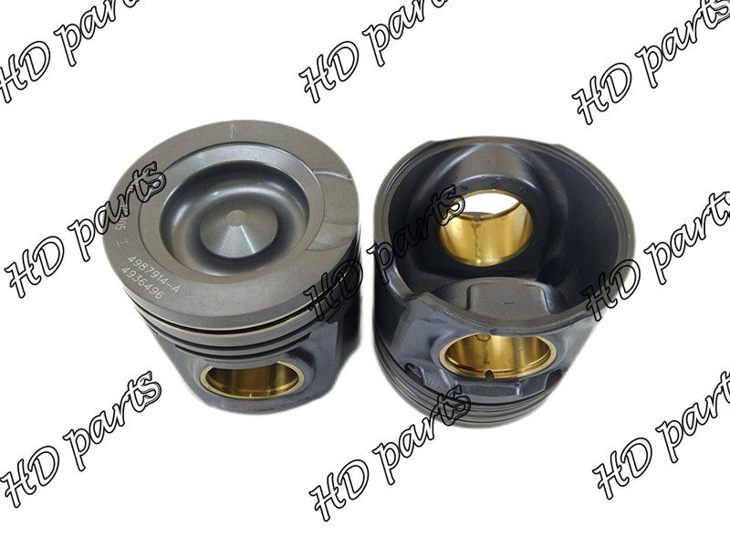 8.9L 6LTAA ISB6.7 ISB6.7L embutió la parte de cobre 4987914 4936496 del pistón del motor de la manga para Cummins