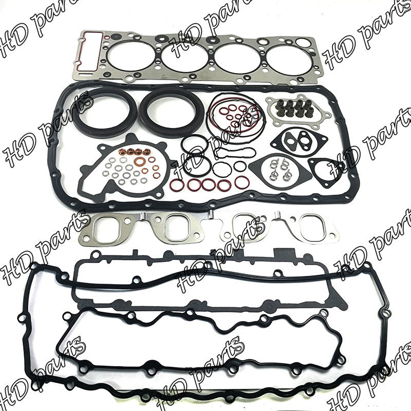 4HE1 junta Kit For Isuzu Engine 5-87813-078-1 5-87815205-0 materiales de papel plásticos de goma del metal