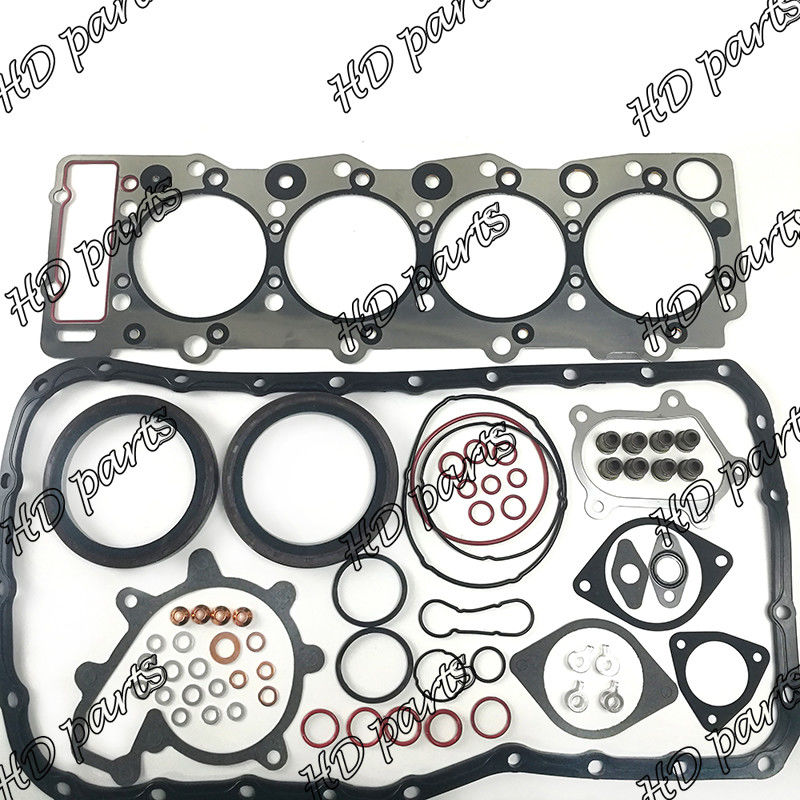 4HE1 junta Kit For Isuzu Engine 5-87813-078-1 5-87815205-0 materiales de papel plásticos de goma del metal