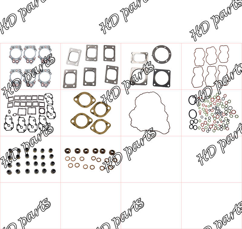 equipo de reparación de la junta 6D140-2 6217-K1-9900 para el sistema de las piezas de reparación del motor de KOMATSU