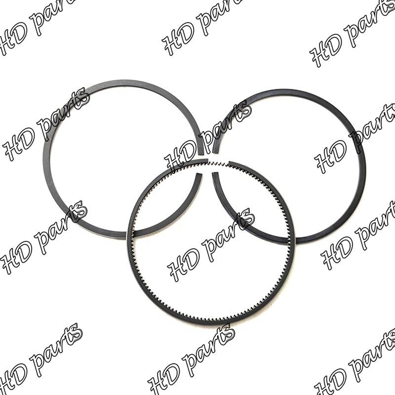 V4300 D3200 2.5x2.5x5.5mm Anillo de pistón 15571-21050 Para el motor de Kubota