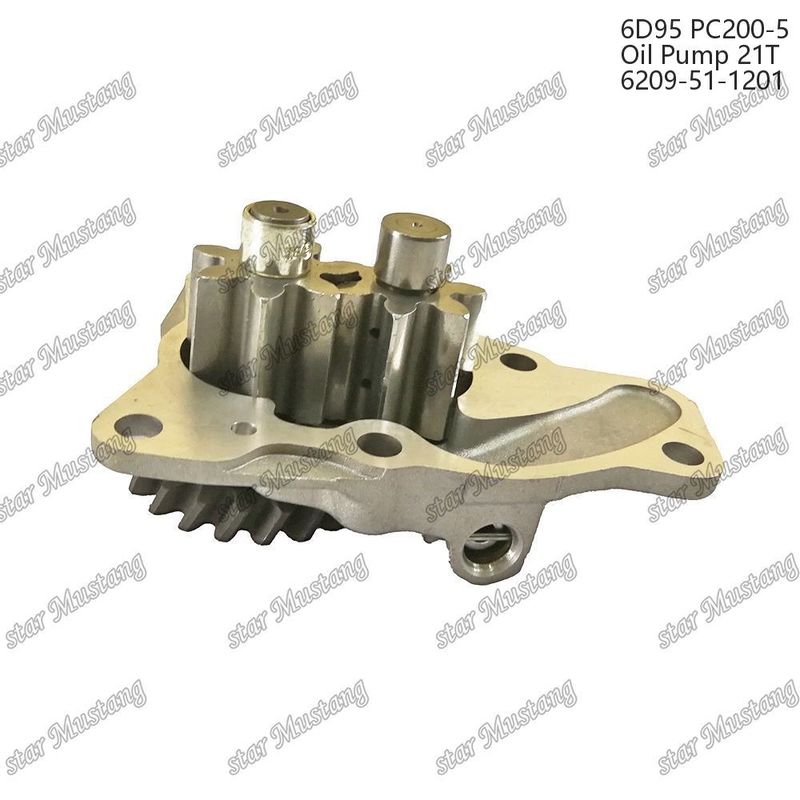 6d95 Pc200-5 Bomba de aceite para motores 6209-51-1201 Adecuada para motores Komatsu