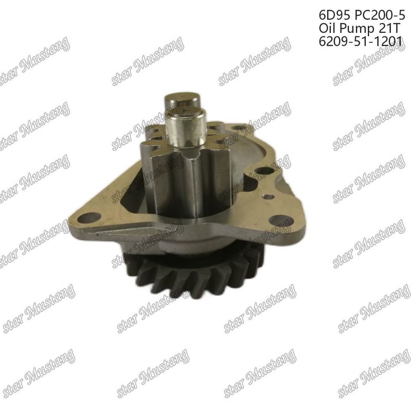 6d95 Pc200-5 Bomba de aceite para motores 6209-51-1201 Adecuada para motores Komatsu