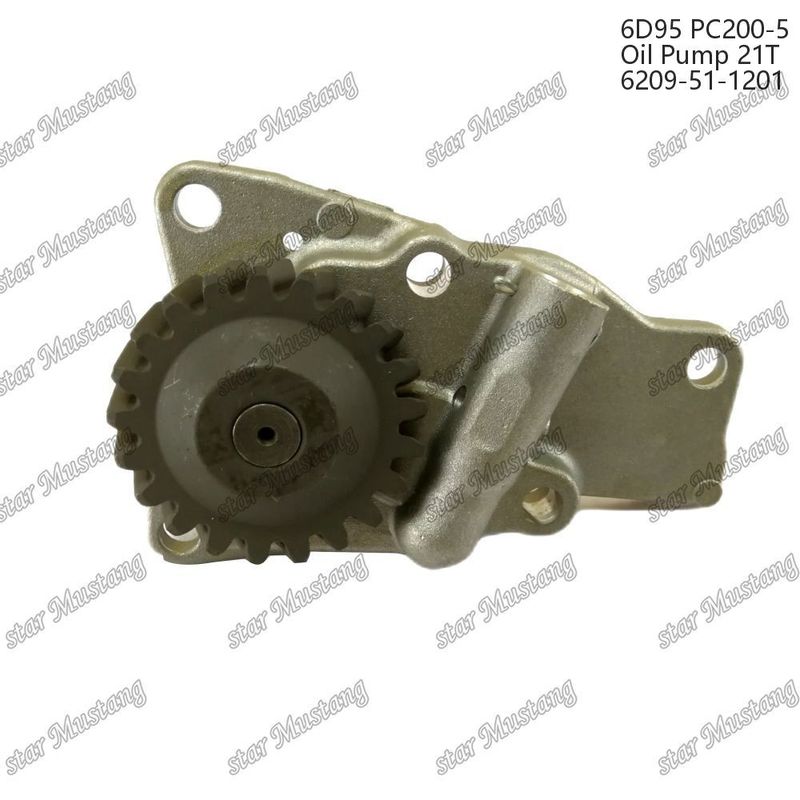 6d95 Pc200-5 Bomba de aceite para motores 6209-51-1201 Adecuada para motores Komatsu