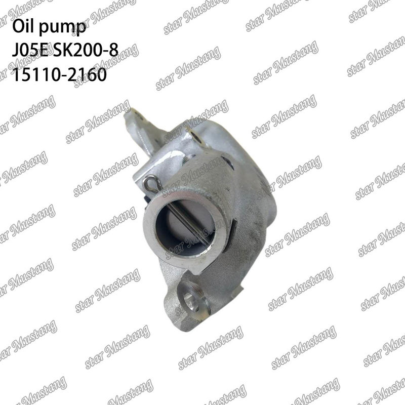 Bomba de aceite del motor diesel de J05E SK200-8 SK210LC-8 SK250-8 SK260LC-8 15110-2160 15110-2160A para Hino