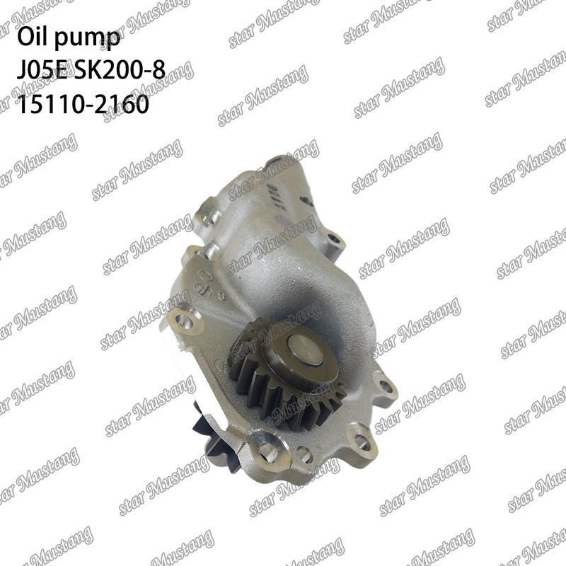 Bomba de aceite del motor diesel de J05E SK200-8 SK210LC-8 SK250-8 SK260LC-8 15110-2160 15110-2160A para Hino