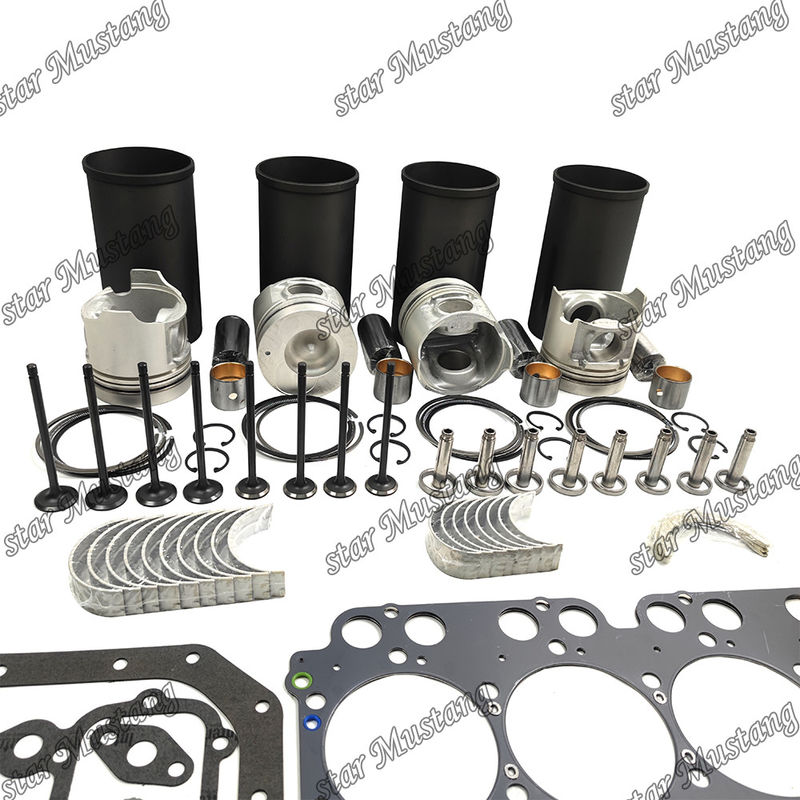 W04DT Kit de reparación y reconstrucción de cilindro de revestimiento de pistón con pin Kit de válvula asiento de válvula Guía Kit de junta para el motor Hino