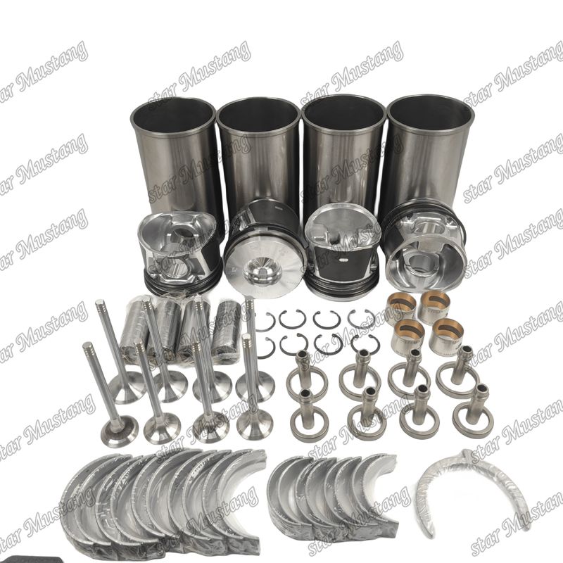 BF4M1011F Kit de reparación de reparación del cilindro del revestimiento del pistón Kit de juntas Kit de válvula Guía del asiento principal y rodillo de conexión para Deutz