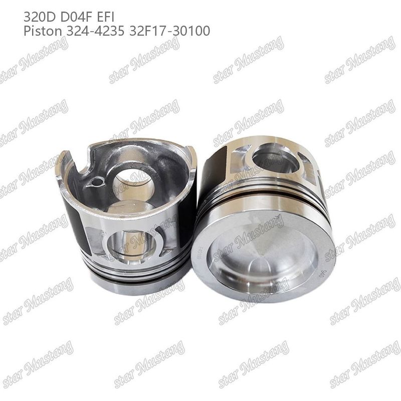 Pistón 320D D04F EFI 324-4235 32F17-30100 Para las piezas de los motores diesel de Caterpillar