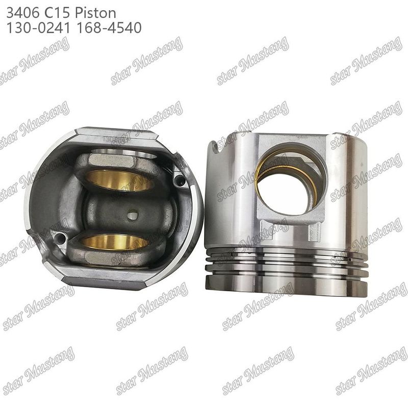 Pistón para motores diesel de alto rendimiento para Caterpillar 3406 C15 motores pistón 130-0241 168-4540