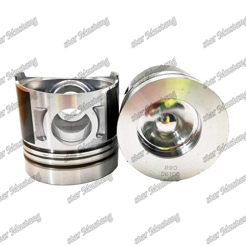 Pistón S6K S6KT 3066 E320C Interenfriamiento de cámara de combustión de 58 mm 297-7753 Para el motor diesel de Caterpillar Mitsubishi