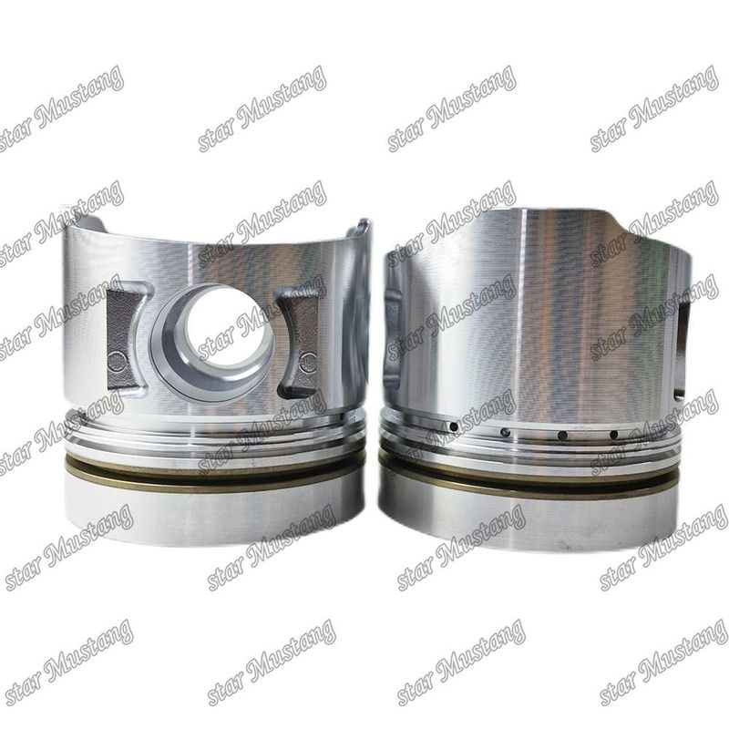 Pistón S6K S6KT 3066 Superficie brillante sin enfriamiento interno 60 Cámara de combustión 34317-08100 Para Mitsubishi