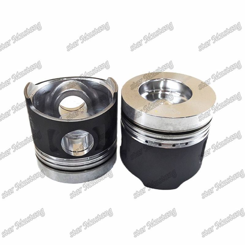 Piston S6k S6kt 3066 Superficie de grafito sin enfriamiento intermedio 60 mm Cámara de combustión 5i-7537 34317-10201 Para Mitsubishi