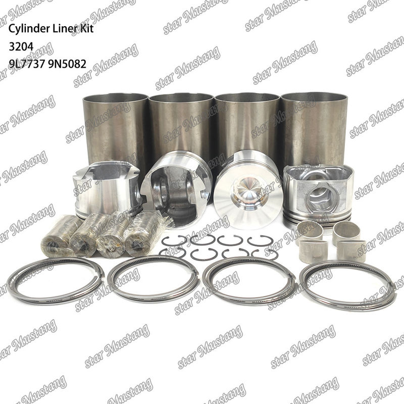 Para el motor Caterpillar 3204 Kit de recubrimiento de cilindros 9L7737 1W1661 9N5082 Partes de reparación de motores diésel mecánicos