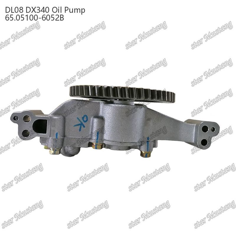 DL08 DX340 Bomba de aceite 65.05100-6052B Para Doosan Daewoo piezas de repuesto de motores