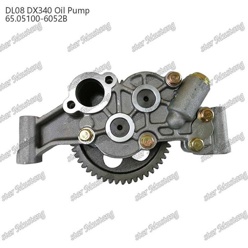 DL08 DX340 Bomba de aceite 65.05100-6052B Para Doosan Daewoo piezas de repuesto de motores