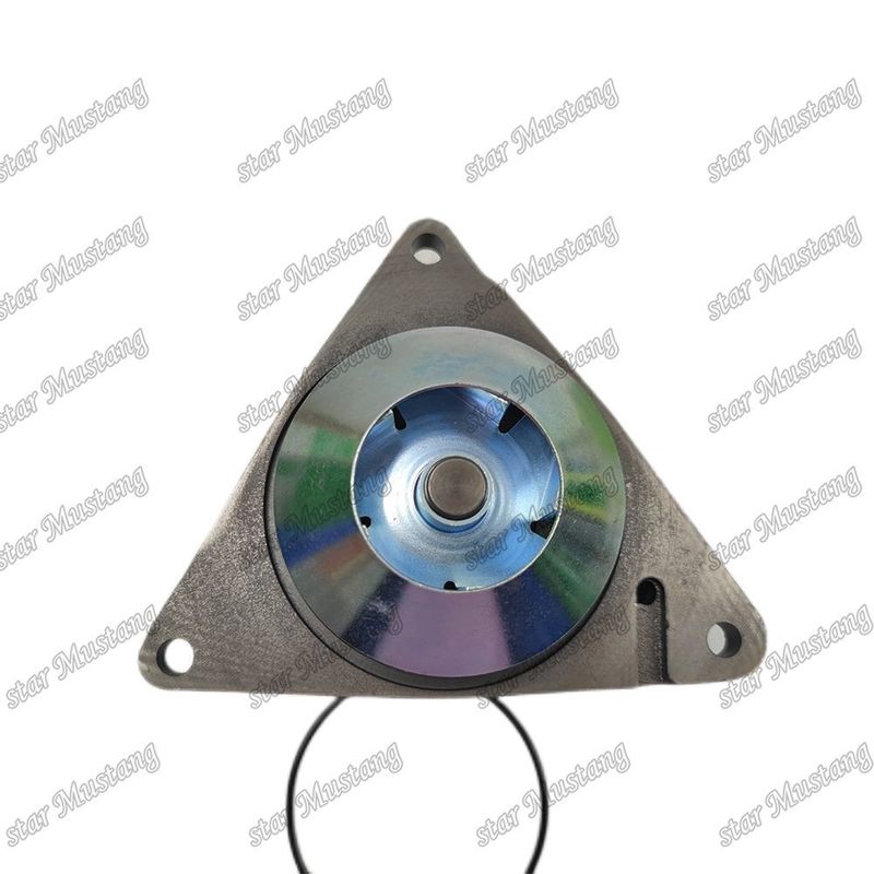 Bomba de agua 6LT 3285323 con ranuras y cubierta para CUMMINS Partes de reparación de motores diesel