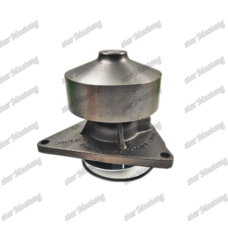 Bomba de agua 6LT 3285323 con ranuras y cubierta para CUMMINS Partes de reparación de motores diesel