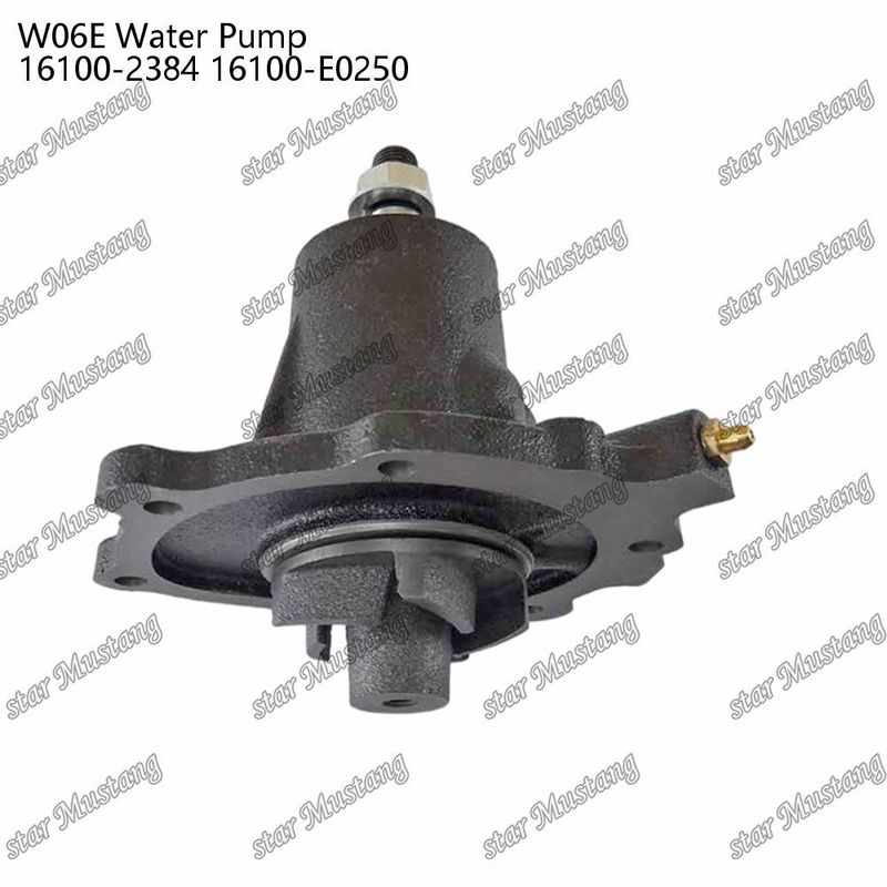 W06E Bomba de agua para motores 16100-2384 16100-E0250 Para repuestos de motores HINO