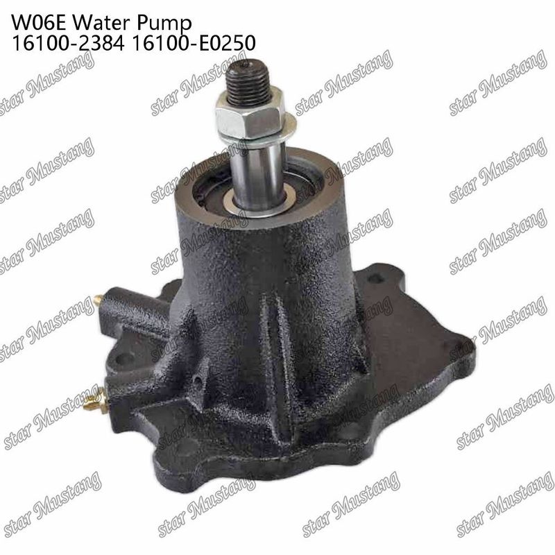 W06E Bomba de agua para motores 16100-2384 16100-E0250 Para repuestos de motores HINO