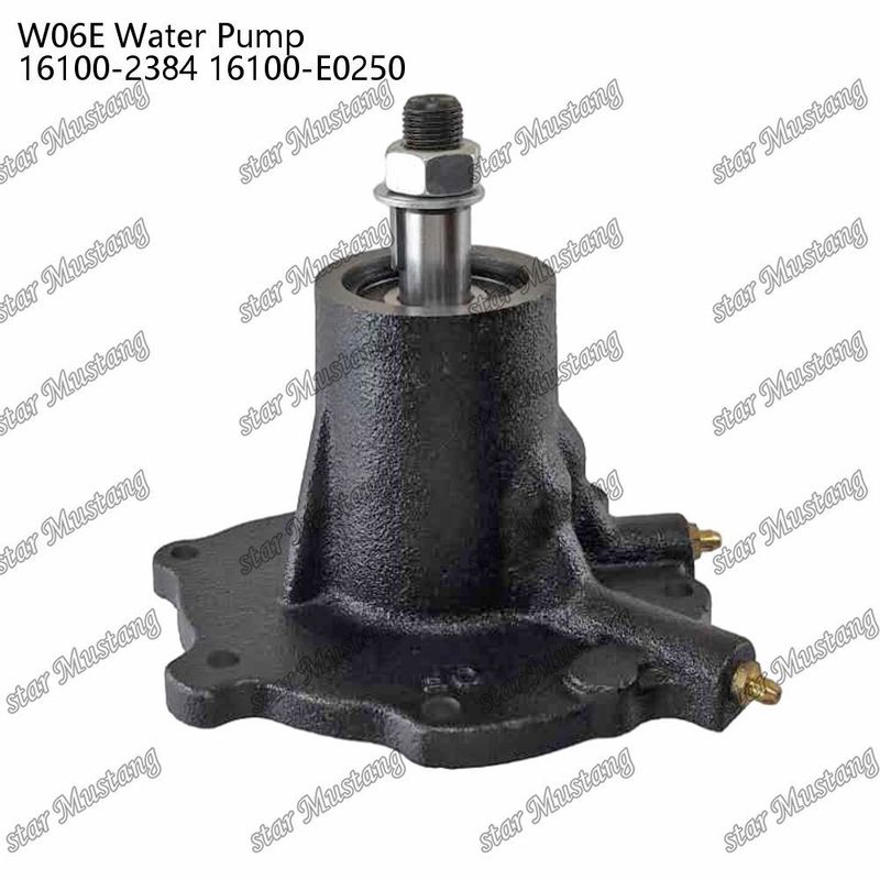 W06E Bomba de agua para motores 16100-2384 16100-E0250 Para repuestos de motores HINO