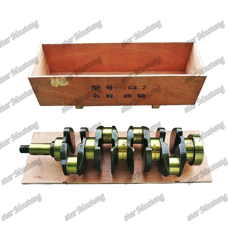 Crankshaft C4.2 2964710 296-4710 Acero fundido para Caterpillar Partes de reparación de motores diesel