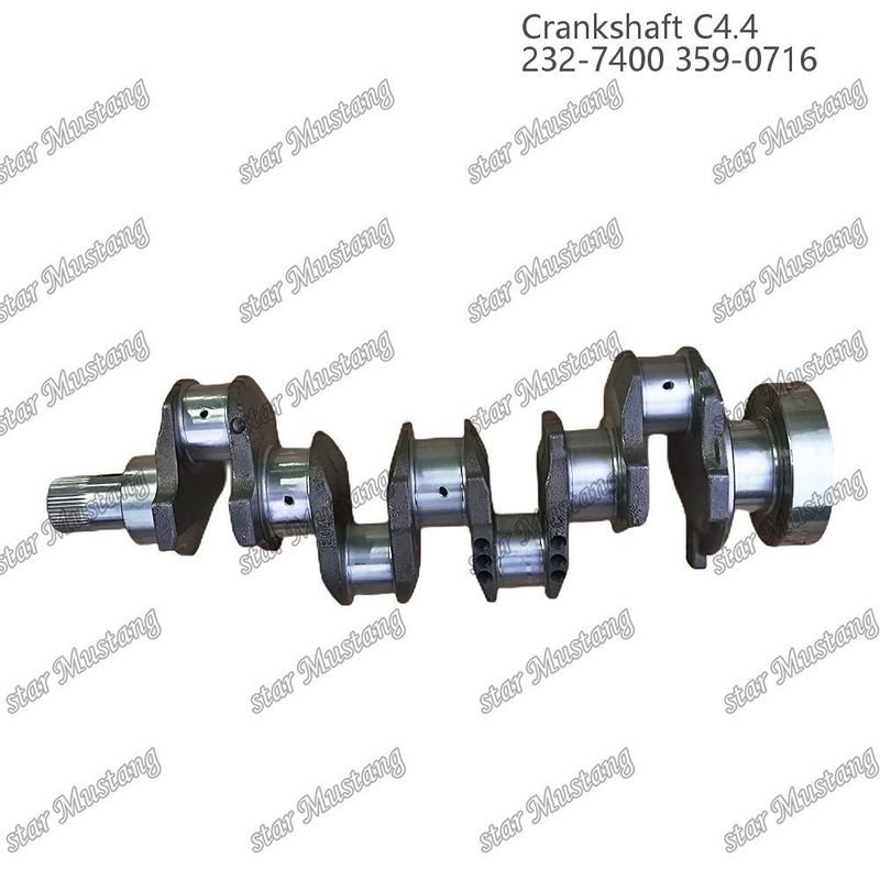 Eje de válvula C4.4 de acero forjado EFI 63 mm con línea 232-7400 359-071 para partes de reparación de motores diesel Caterpillar