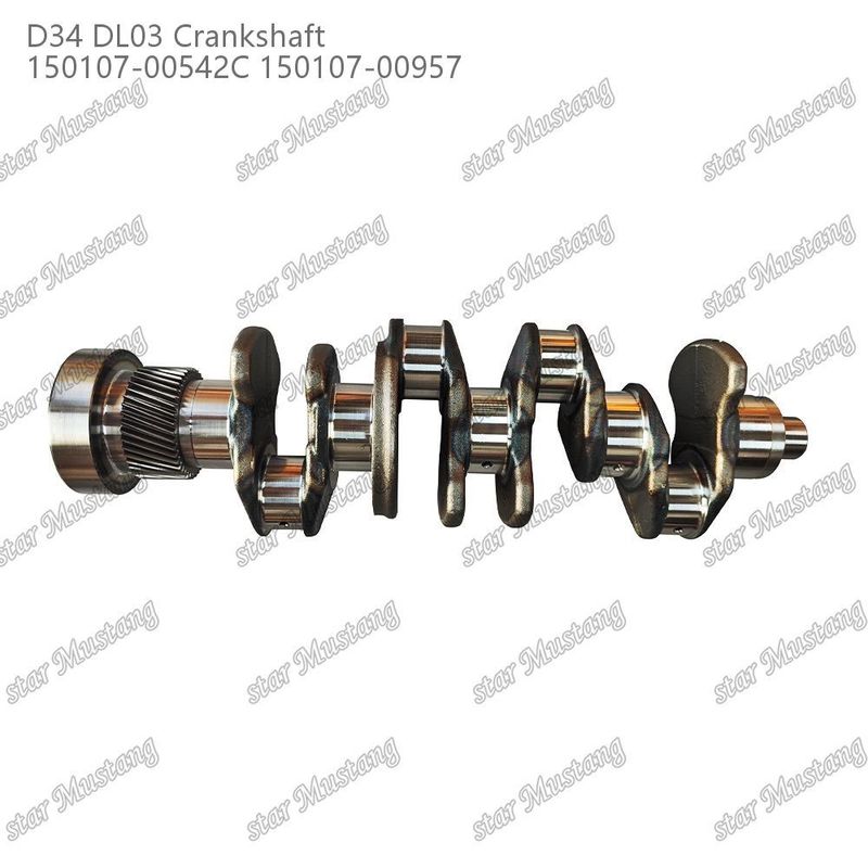 D34 DL03 Eje giratorio del motor 150107-00542C 150107-00957 Para DOOSAN DAEWOO Partes de repuesto del motor
