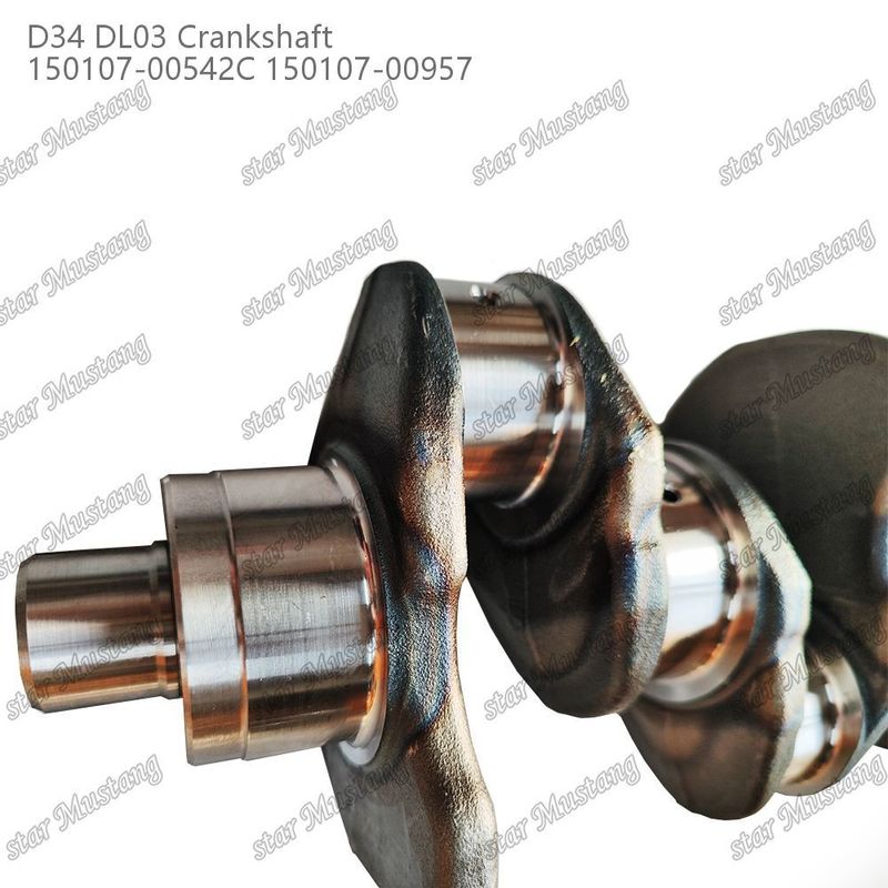 D34 DL03 Eje giratorio del motor 150107-00542C 150107-00957 Para DOOSAN DAEWOO Partes de repuesto del motor