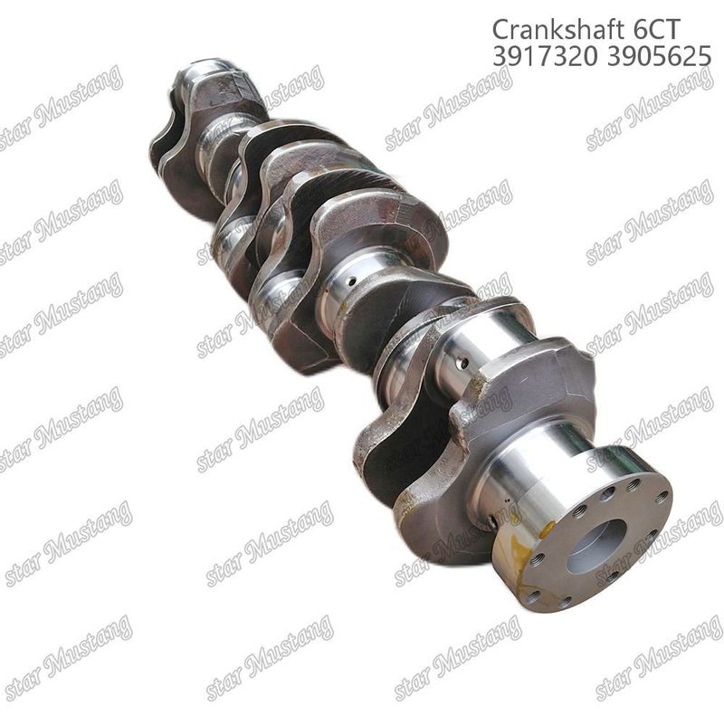 Eje de válvula 6CT 3917320 3905625 Acero forjado con engranajes para motores diésel Cummins