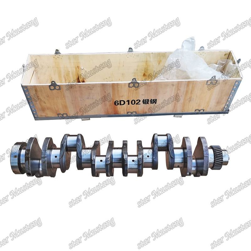 Eje de manivela 6D102 6BT 6BT5.9 Acero forjado 6735-01-1310 3907804 3929037 3908032 Para las piezas de reparación de motores diesel Cummins