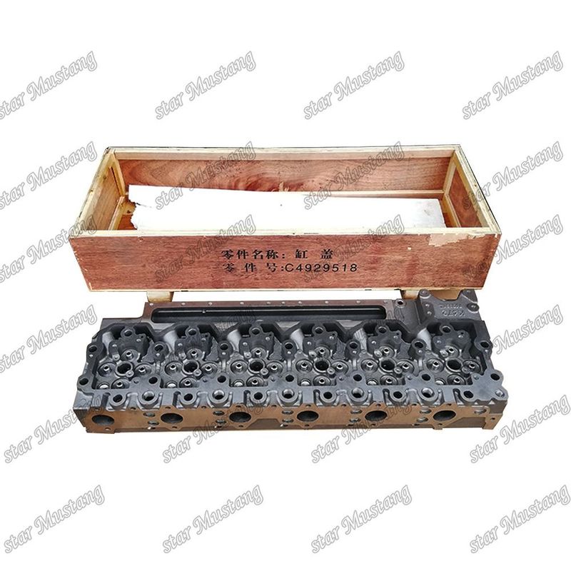 6L 6LT cabezal de cilindro del motor de inyección directa 4929518 para repuestos de motores Cummins