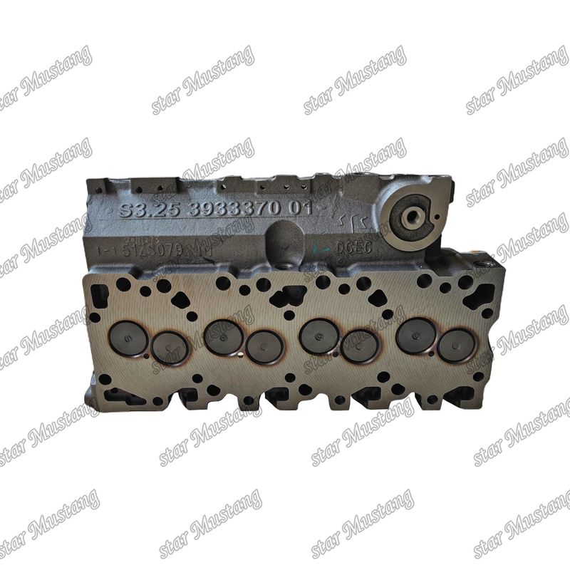 4D102 Ensamblaje de cabeza de cilindro del motor 3933370 3966454 3933352 Para repuestos de motores Cummins