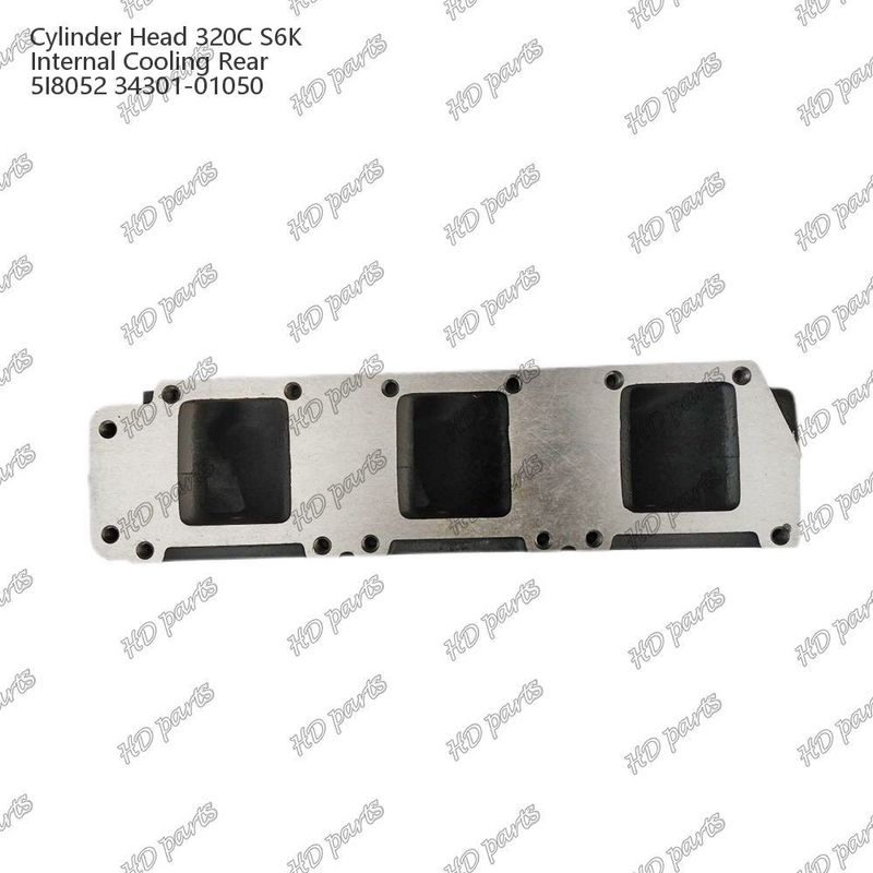 Cabeza de cilindro 320C S6K Refrigeración interna trasera 5I8052 34301-01050 Para repuestos de motores Mitsubishi