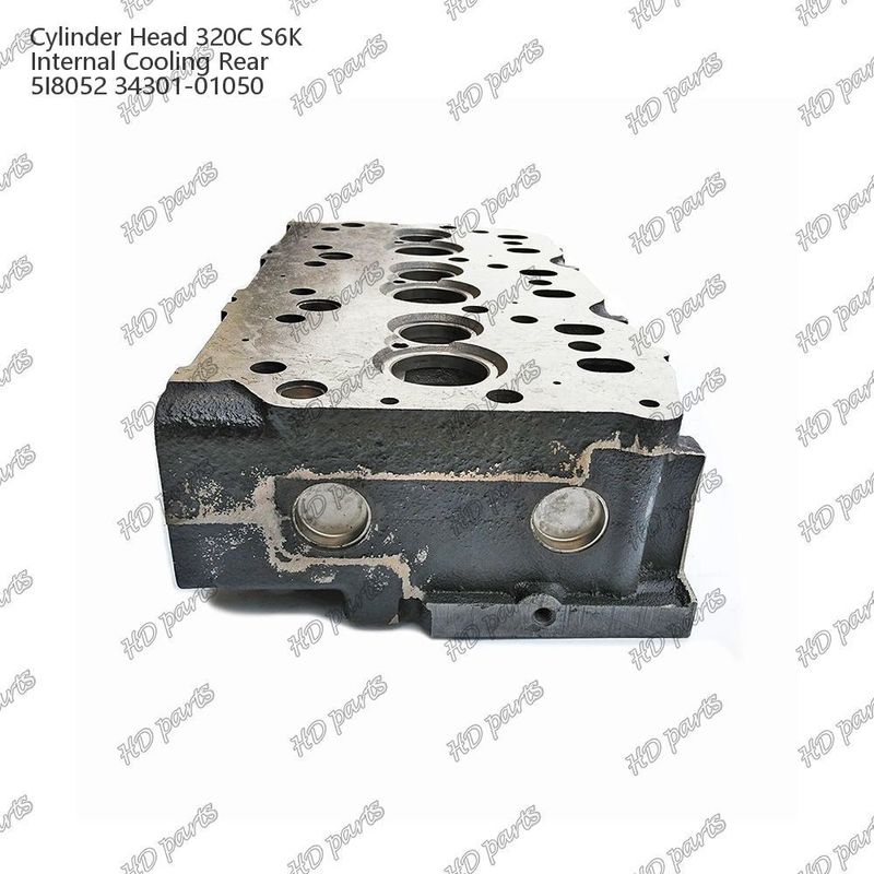 Cabeza de cilindro 320C S6K Refrigeración interna trasera 5I8052 34301-01050 Para repuestos de motores Mitsubishi