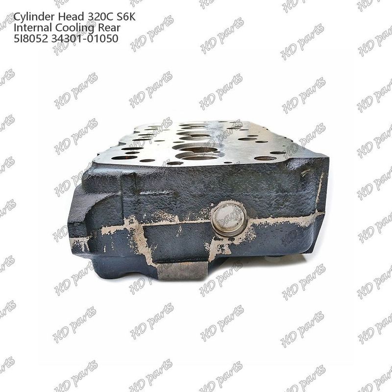 Cabeza de cilindro 320C S6K Refrigeración interna trasera 5I8052 34301-01050 Para repuestos de motores Mitsubishi