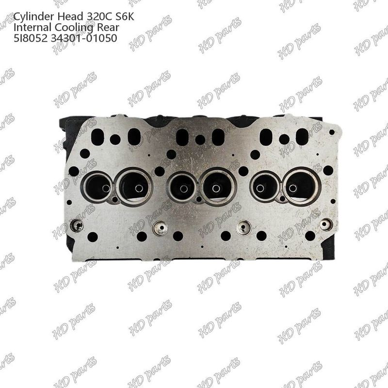 Cabeza de cilindro 320C S6K Refrigeración interna trasera 5I8052 34301-01050 Para repuestos de motores Mitsubishi