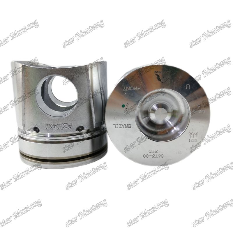 Pistón 6BT5.9 3928673 Cámara de combustión de 50 mm Para las piezas de reparación de motores diésel Cummins