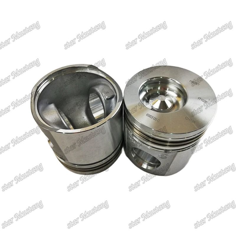 Pistón 6CT 6D114 3926963 Cámara de combustión de 58 mm Para las piezas de reparación de motores diesel Cummins