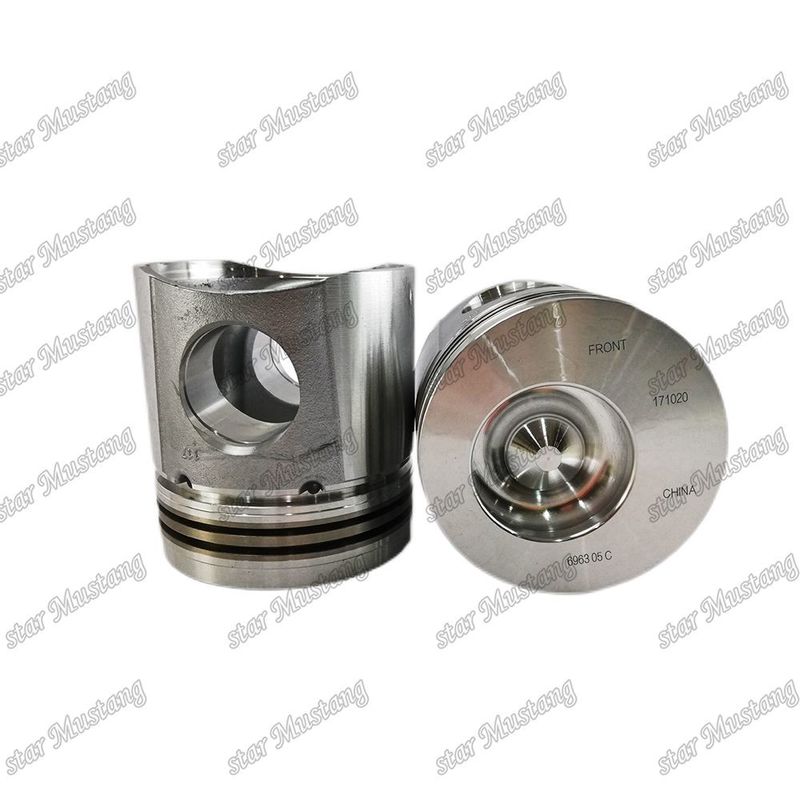 Pistón 6CT 6D114 3926963 Cámara de combustión de 58 mm Para las piezas de reparación de motores diesel Cummins