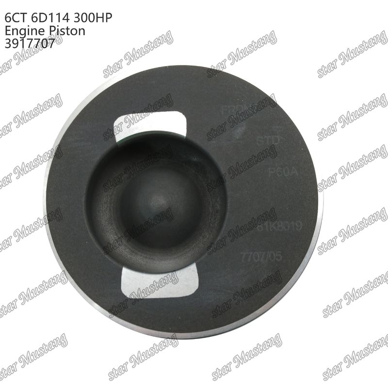 Piston 6CT 6D114 300HP 3917707 Cámara de combustión de 55 mm Para las piezas de reparación de motores diésel Cummins