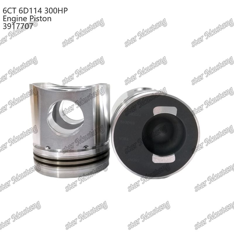 Piston 6CT 6D114 300HP 3917707 Cámara de combustión de 55 mm Para las piezas de reparación de motores diésel Cummins