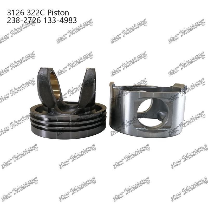 Pistón con alfiler 3126 322C Cámara tamaño 74mm 238-2726 133-4983