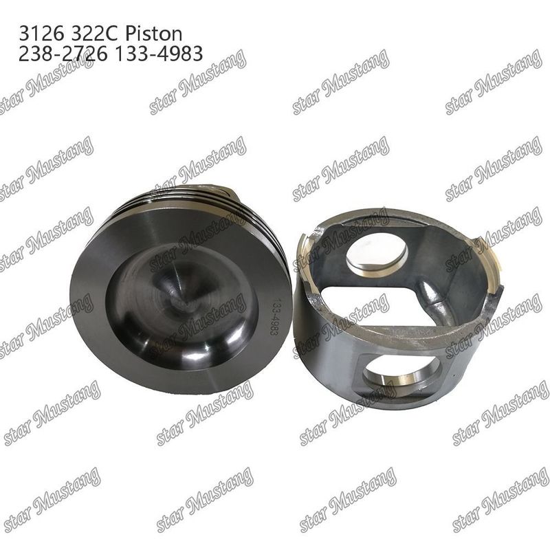 Pistón con alfiler 3126 322C Cámara tamaño 74mm 238-2726 133-4983