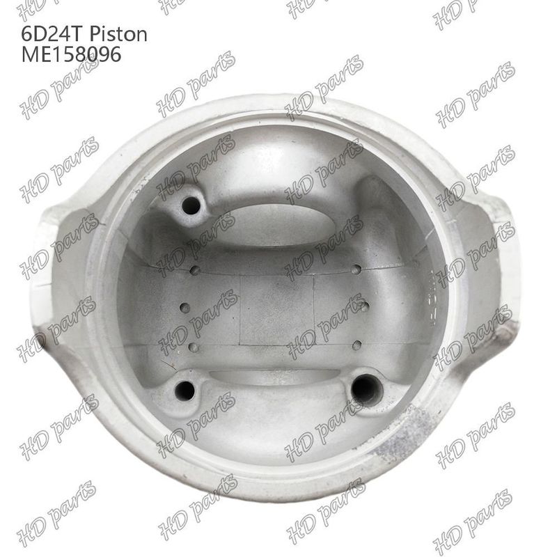 Cámara de combustión de pistón 6D24T 69mm 3.3 doble inclinado x3x4mm ME158096 Para Mitsubishi Motor de piezas de repuesto