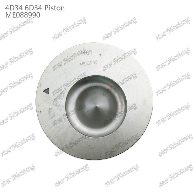 4D34 Fuerte de perno de pistón del motor 36 mm con alfin sin galería de aceite ME088990 para repuestos de motores Mitsubishi