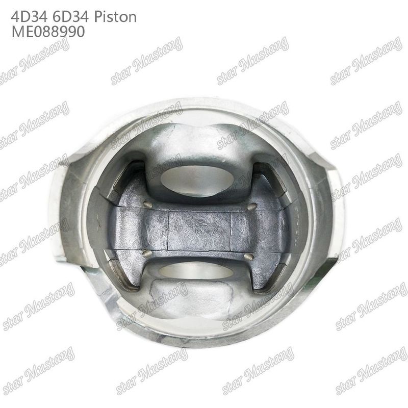 4D34 Fuerte de perno de pistón del motor 36 mm con alfin sin galería de aceite ME088990 para repuestos de motores Mitsubishi