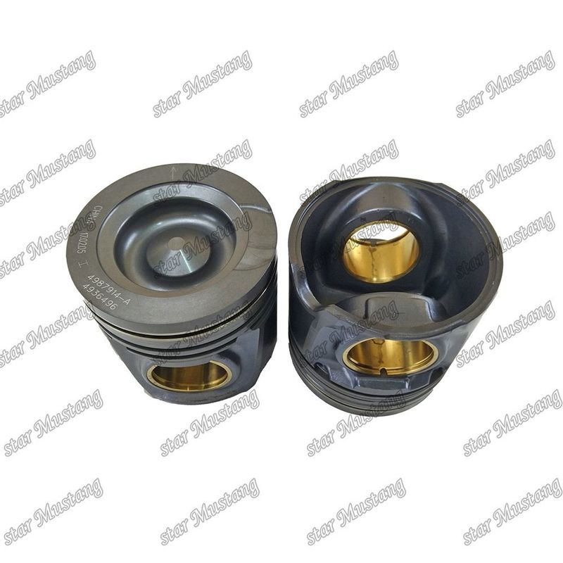 Pistón 8.9L 6LTAA ISB6.7 ISB6.7L 4987914 4936496 Para las piezas de reparación de motores diésel Cummins